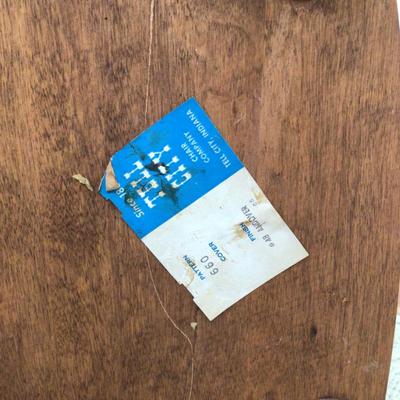 B1052 Vintage Cherry Tell City Rocking Chair