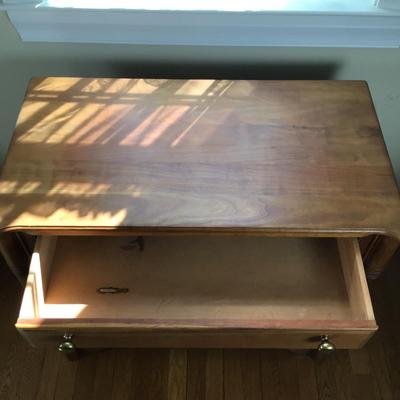 B1053 Vintage Cherry Two Door Single Drawer Server