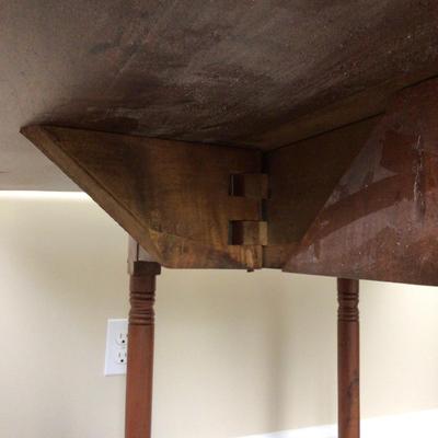 B1075 Antique Dropleaf Pembroke Side Table