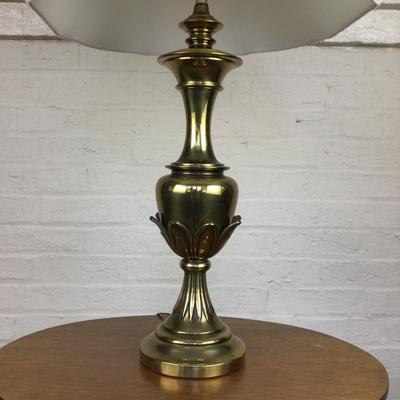 B1084 Vintage Heavy Brass Decorative Lamp by Heyco