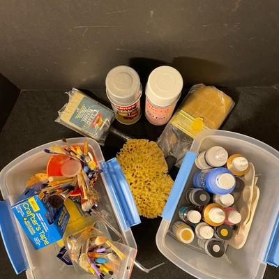 Lot 169. Craft & Painting Supplies
