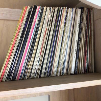 B1087 Vintage Vinyl Records / CDs with Case