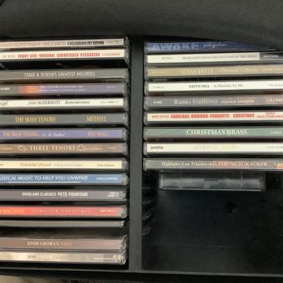 B1087 Vintage Vinyl Records / CDs with Case