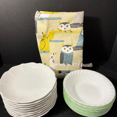 Lot 178  Plates and Bowls