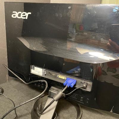 Lot 185. Acer Monitor with keyboard and mouse
