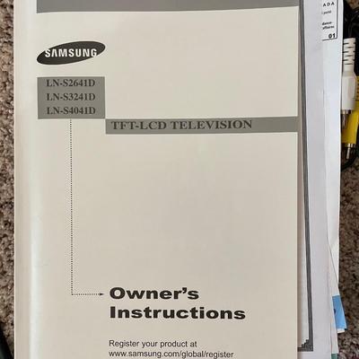 Lot 189. Samsung 40" LCD TV