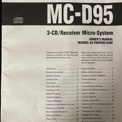 Lot 191. TEAC Micro System