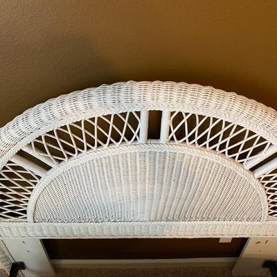 Lot 196.5. Queen Wicker Headboard