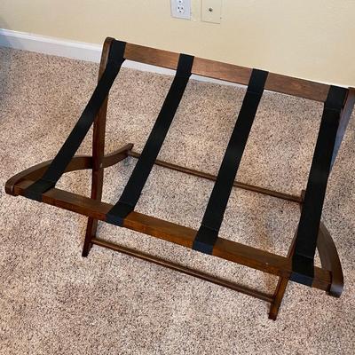 Lot 199. Wood Luggage Rack