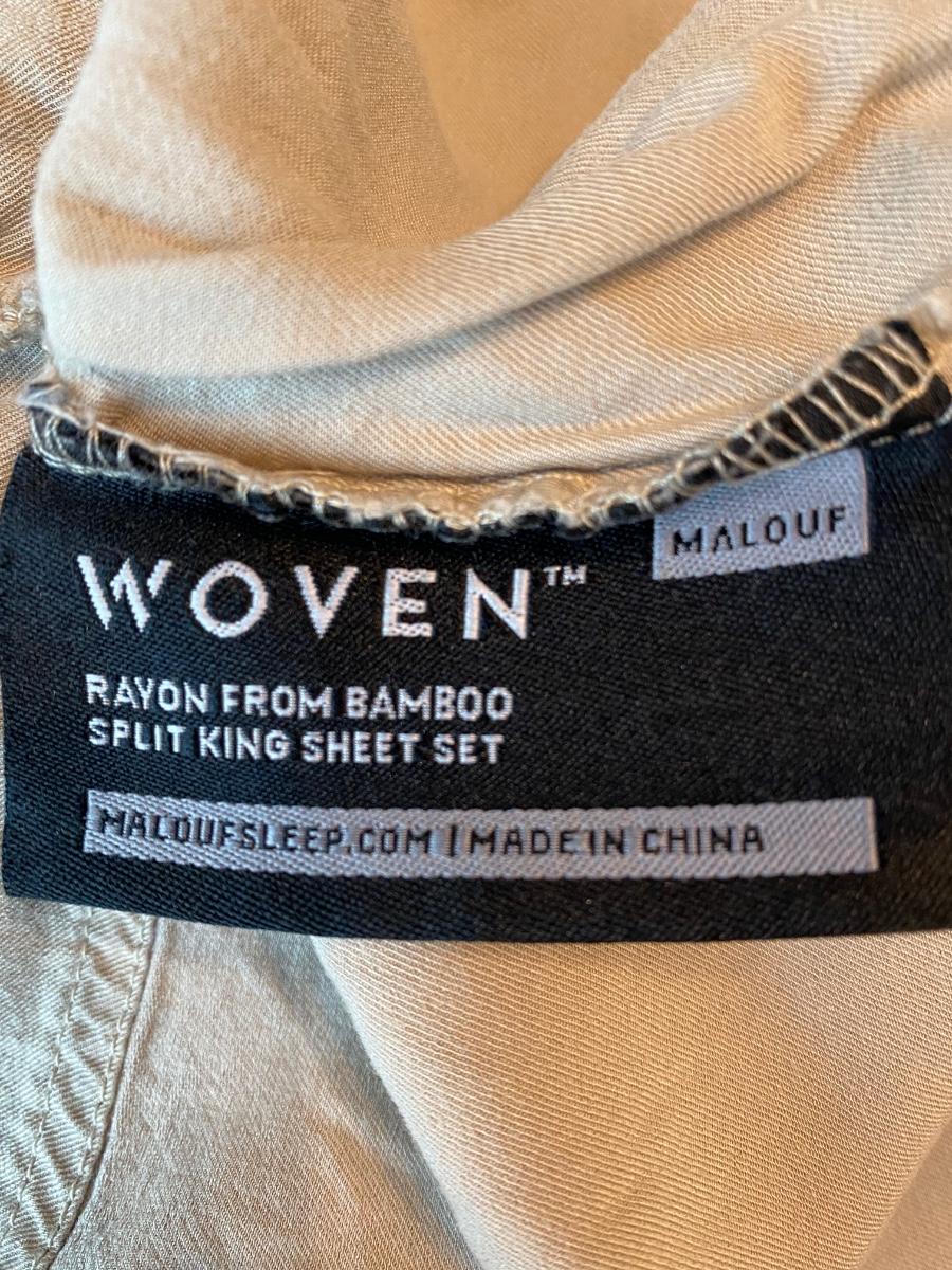 Lot 208 Split King Bamboo Sheet Set