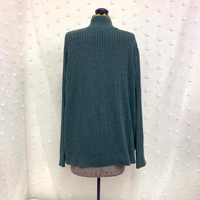 EDDIE BAUER - STRETCH ZIP UP SWEATER JACKET - SIZE XXL