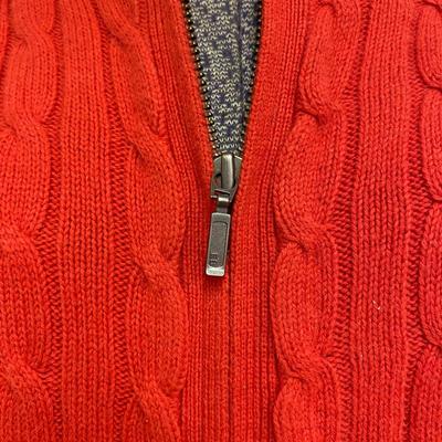 EDDIE BAUER - ZIP UP SWEATER JACKET - SIZE XXL