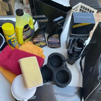 Lot 38. Car Accessories and Car Washing Items