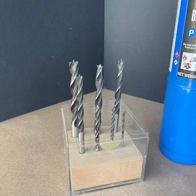 Lot 51. Drill Bits, Saw Blade and Propane Torch