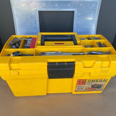 Lot 52. Tool Box of Drill Bits and Accessories