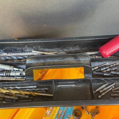 Lot 52. Tool Box of Drill Bits and Accessories