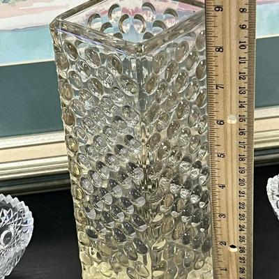 Amazing Crystal Tray Bowls and Vase