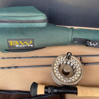 Lot 64. Gold Cup Reel and Lefty Kreh Rod