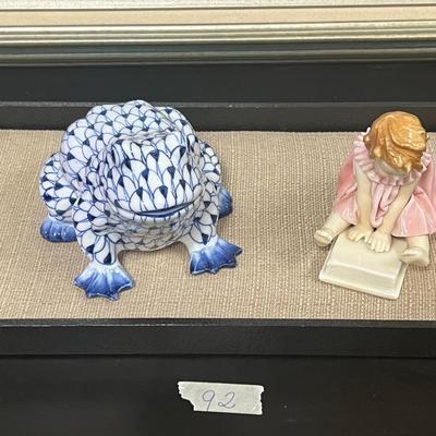 Broken figurine include Andrea by Sadek