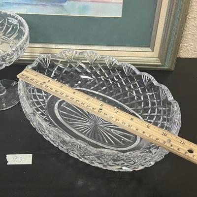 Lot of handle cut Crystals