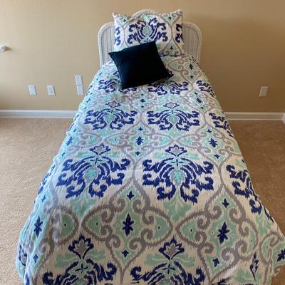 Lot 235.  Twin Comforter Set