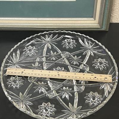 Tray and big Bowls of Crystals