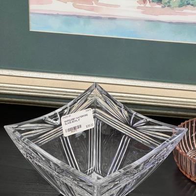 Dessert glasses and decorative Crystal