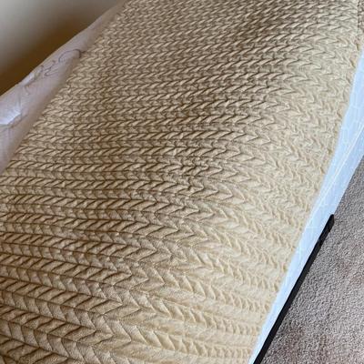 Lot 238.  Beige Plush Throw