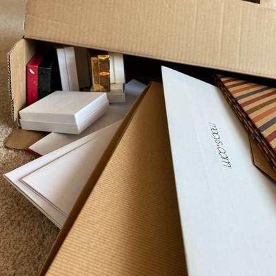 Lot 243.  Gift Boxes and Tags