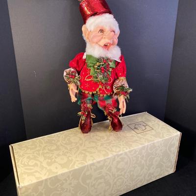 Lot 286. Hollyberry Elf Doll/Figurine