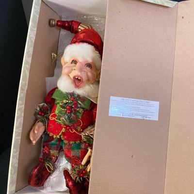 Lot 286. Hollyberry Elf Doll/Figurine