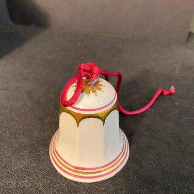 Lot 291. Ceramic Christmas Decor and Two Tablecloths