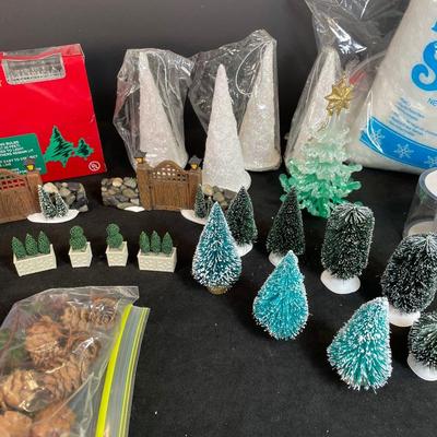Lot 302. Christmas Village Accessories