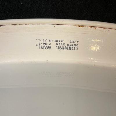 Lot 308. Corning Ware 4 qt Dutch Oven