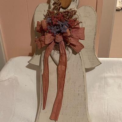 Shabby Chic Mantle Decor - Angel