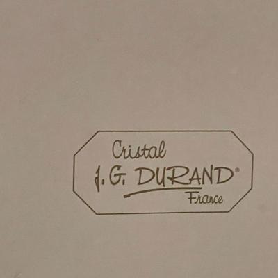 Vintage J.G. Durand Cristal Picture Frame