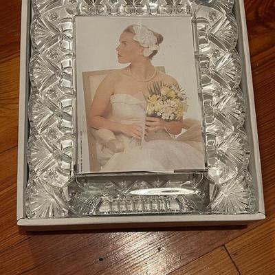 Vintage J.G. Durand Cristal Picture Frame