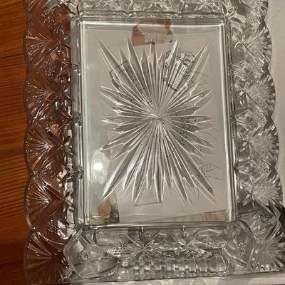 Vintage J.G. Durand Cristal Picture Frame