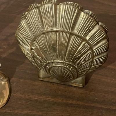 Vintage Solid Brass Book Ends Lot