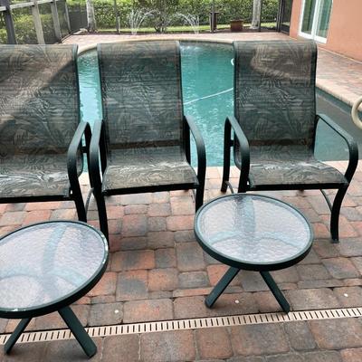 Lot 322. Aluminum Patio Furniture