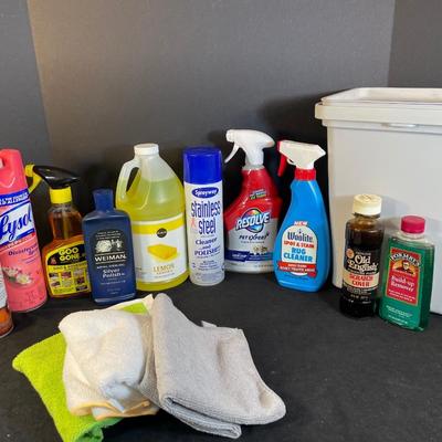 Lot 329. Assorted Cleaning Products