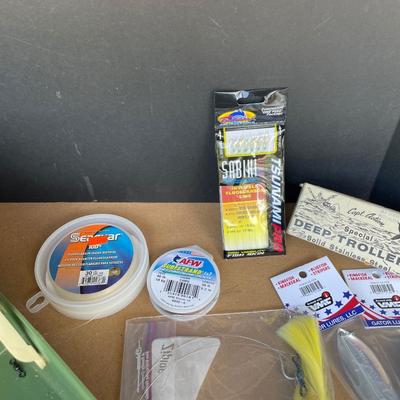 Lot 68. Tackle Box with misc gear