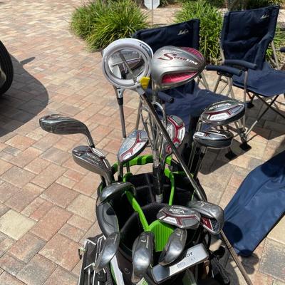 Lot 89 Women's Golf Club Set with Bag and Accessories