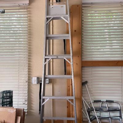 Lot 94. 8' Aluminum Ladder