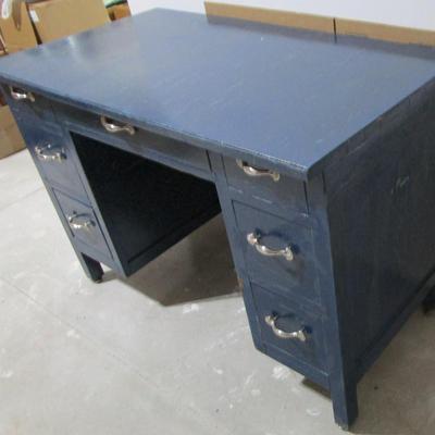 #3 Desk Vintage blue, great studen desk.  Very sturdy and built well.