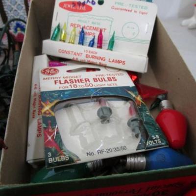 #4 Christmas gift boxes, lights, decor