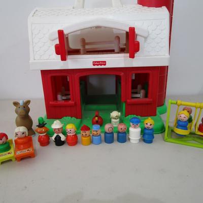 #10 Fisher Price Barn with some accessories