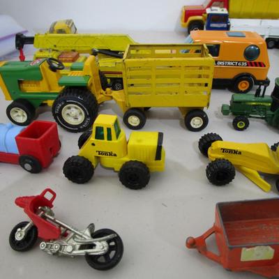 #16 10 medium size- trucks, trailers, motorcycle 