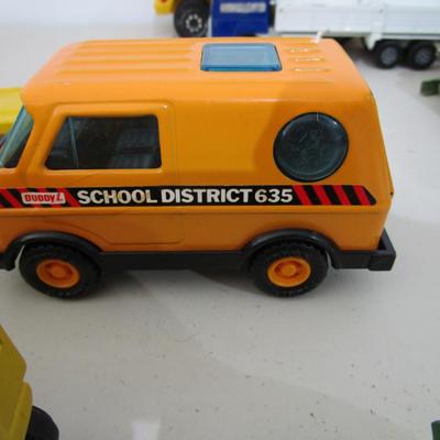 #16 10 medium size- trucks, trailers, motorcycle 