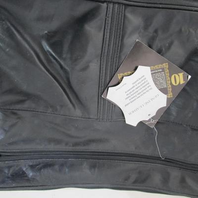 #22 Jaguar travel bag, Leather soft brief case type bag (not new with tags)